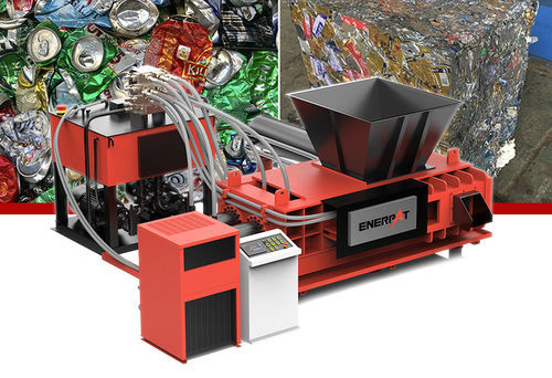 Prensa de balas para aluminio - AMB-H1612-200 - ENERPAT AMERICA - horizontal / automática / de alta capacidad