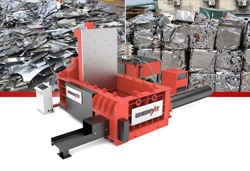 Prensa de balas para chatarra - AMB-L series - ENERPAT AMERICA - horizontal / automática / de alta capacidad