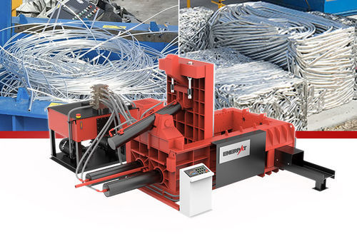 Prensa de balas para metales - AMB-L1270-125 - ENERPAT AMERICA - para vehículos / horizontal / compacta