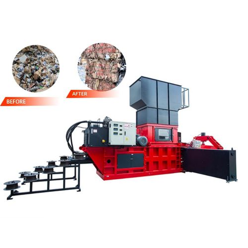 Prensa de balas para textiles - HBA series - ENERPAT AMERICA - horizontal / de carga superior / automática