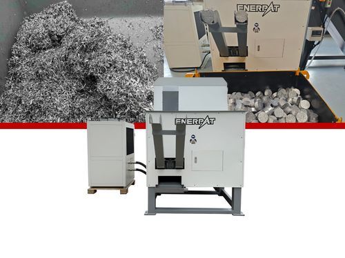 Briquetadora de viruta metálica - BM series - ENERPAT AMERICA - de virutas / hidráulica / automática