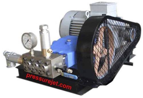 Bomba alternativa - max. 2 800 bar - PressureJet Systems Pvt. Ltd. - de agua / accionada por motor / industrial