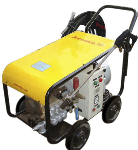 Bomba de pistón - PressureJet Systems Pvt. Ltd. - para agua caliente / con motor térmico / industrial