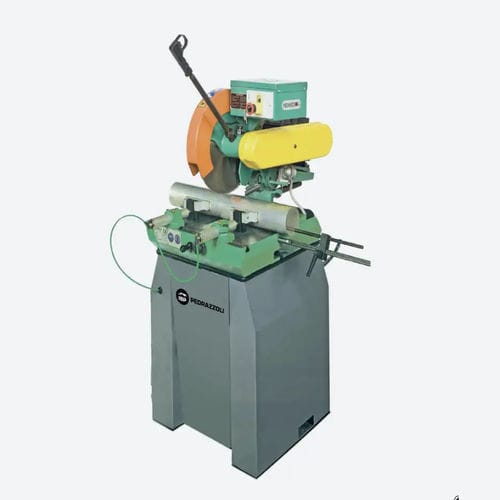 Sierra circular - PERRIS 350 MRP - PEDRAZZOLI - para aluminio / con accionamiento manual / con sistema de refrigeración