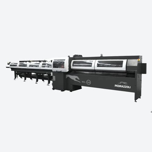 Línea de corte de hoja rotativa - MCL 120 - PEDRAZZOLI - rotativa / para metal / de tubos