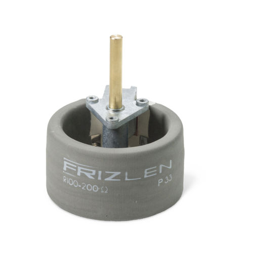 Potenciómetro rotativo - R100, R150, R250, R500 series - Frizlen GmbH & Co. KG - manual / de alambre bobinado / recubierto de cemento