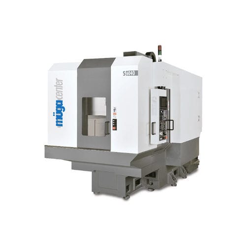 Centro de mecanizado CNC 3 ejes - S6040 - Müga Werkzeugmaschinen GmbH - vertical / con mesa rotativa / SK40
