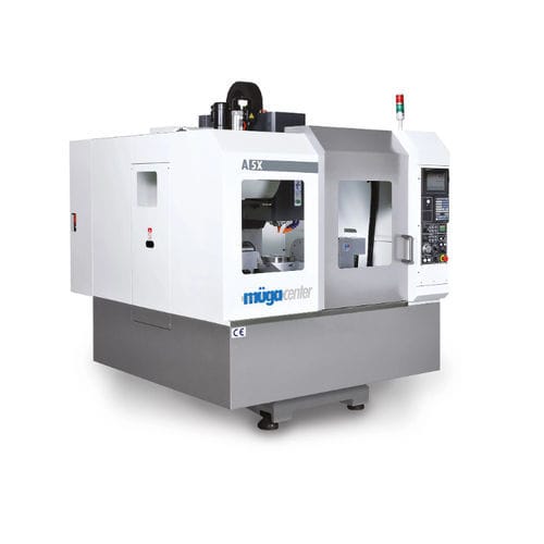 Centro de mecanizado CNC 5 ejes - A5X - Müga Werkzeugmaschinen GmbH - vertical / 24 herramientas / compacto