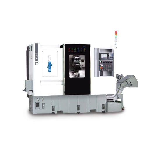 Centro de torneado CNC - T8 Twin-Y - Müga Werkzeugmaschinen GmbH - universal / 12 herramientas / de alta precisión