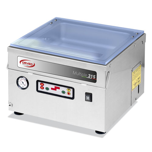 Máquina de embalaje semiautomática - MULTIPLE 315 - Orved S.p.A. - automática / de vacío / de campana