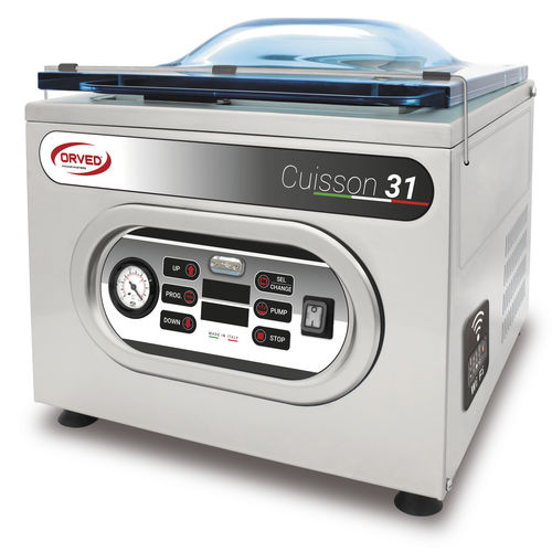 Máquina de embalaje semiautomática - CUISSON 31 - Orved S.p.A. - automática / de vacío / de doble campana