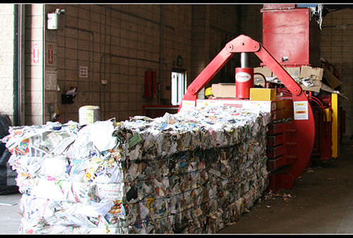 Prensa de balas para papel - HP series - Harris - horizontal / de carga superior