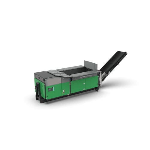 Destrozador de 2 ejes - Crambo e-mobile - Komptech - para madera / para residuos vegetales / compacto