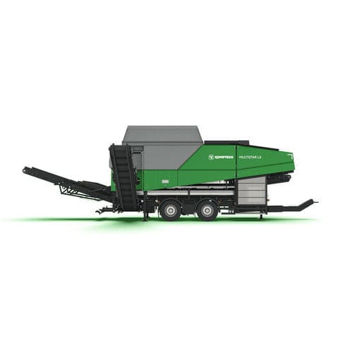 Criba en estrella - Multistar L3 - Komptech - para el tratamiento biológico de residuos / móvil / para productos a granel