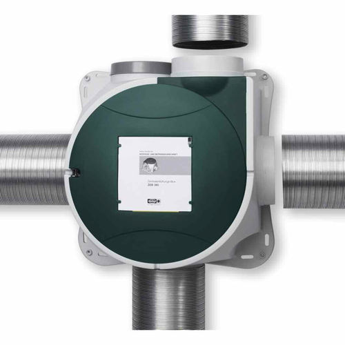 Unidad de ventilación centralizada - ZEB EC - Helios Ventilation - de pared