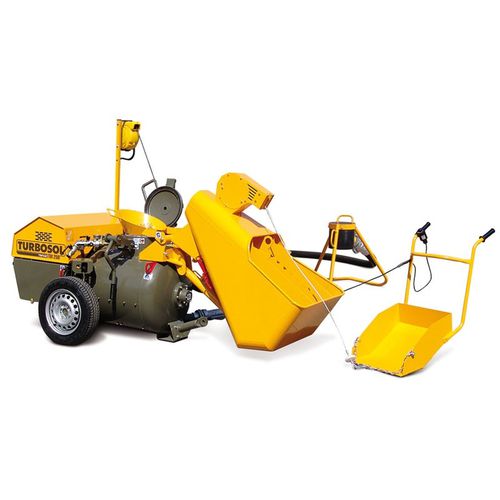 Transportador de suelo en semirremolque - Transmat 250 E - TURBOSOL PRODUZIONE SRL