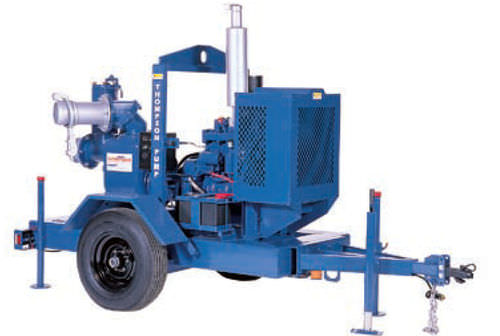 Bomba centrífuga - HTC series - Thompson Pump - para aguas residuales / eléctrica / autocebante