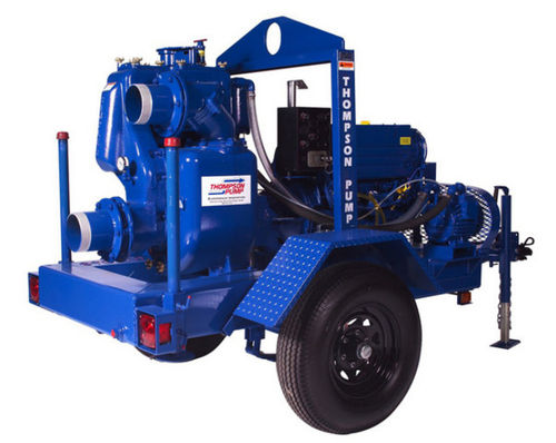 Bomba centrífuga - V series - Thompson Pump - para fangos / eléctrica / de cebado asistido por vacío