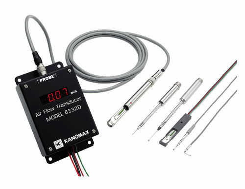 Transmisor de medida para anemómetros - 6332/6332D - Kanomax USA
