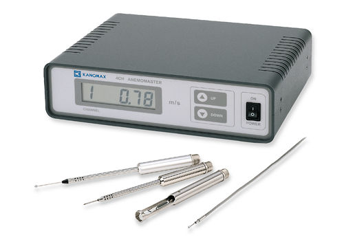Anemómetro de hilo caliente - Model 1570 - Kanomax USA - multicanales / digital