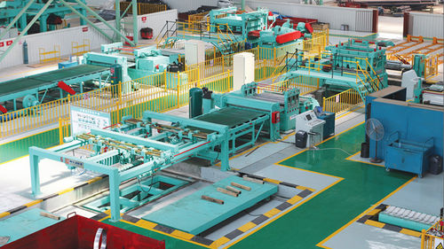 Línea de corte transversal para acero - Nantong Reliantt Co., Ltd. - de chapa / de bobinas / apilador