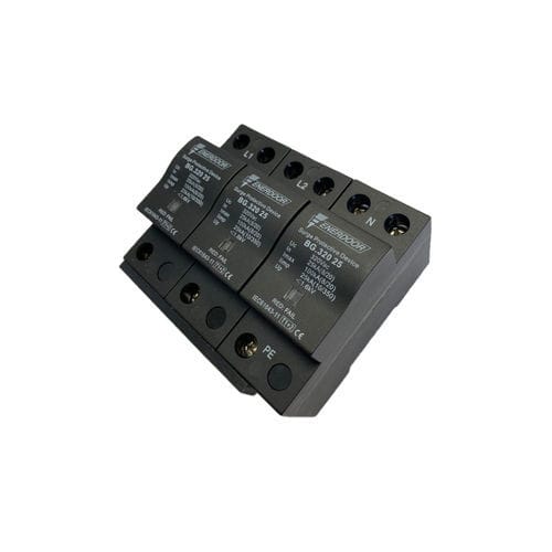 Protector de sobretensión clase I - BG (G) 25 - ENERDOOR - clase II / en riel DIN