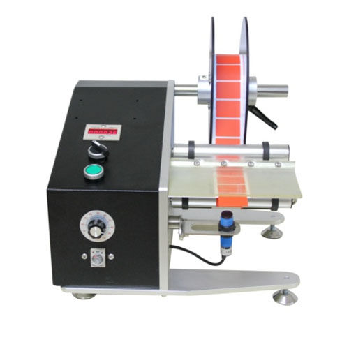 Máquina de etiquetado semiautomática - LM-37100 - LC Printing Machine Factory Limited - para botellas / para embalajes / para productos químicos