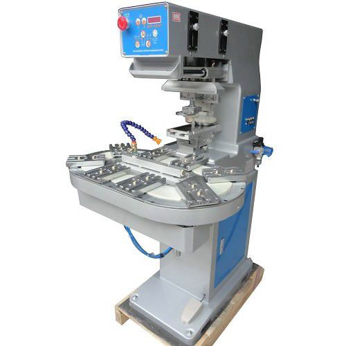 Máquina de tampografía de tintero cerrado - P1-250C/8T - LC Printing Machine Factory Limited - semiautomática / para la industria juguetera / para la industria electrónica