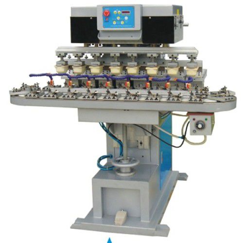 Máquina de tampografía de tintero cerrado - M8-C - LC Printing Machine Factory Limited - para la industria juguetera / para la industria electrónica / para aplicaciones farmacéuticas