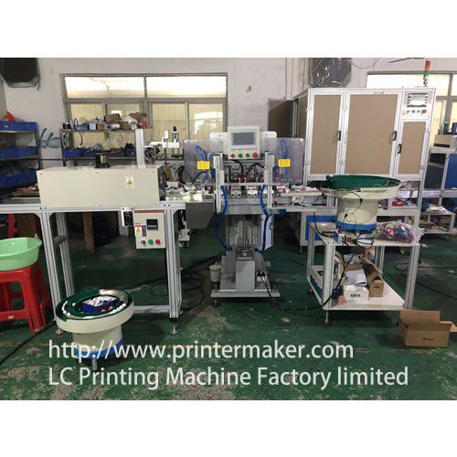 Máquina de tampografía de tintero cerrado - M6-CP - LC Printing Machine Factory Limited - automática / de 2 colores / para la industria juguetera