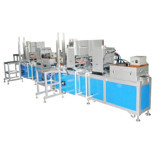 Máquina de tampografía de tintero cerrado - AWRP-4 - LC Printing Machine Factory Limited - automática / de 2 colores / para la industria juguetera