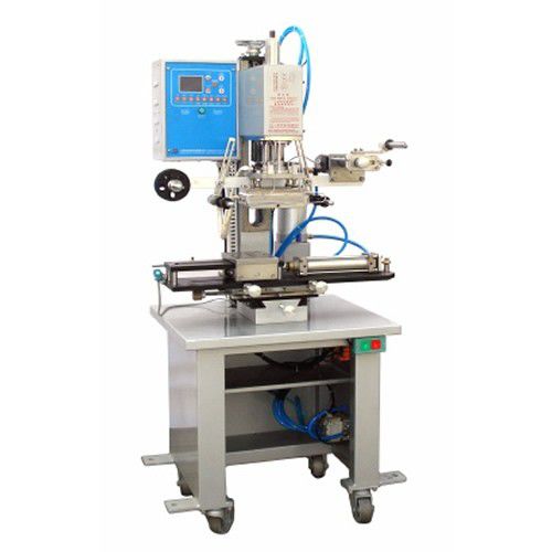 Máquina de dorado en caliente electroneumática - 6BC-150 - LC Printing Machine Factory Limited - para gran superficie de impresión / con alimentación automática / para cuero
