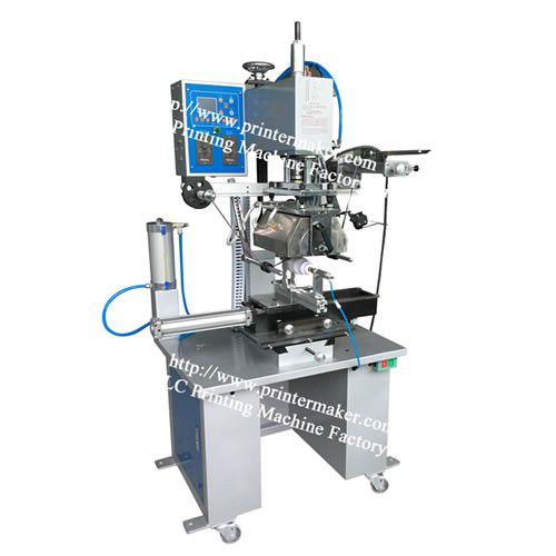 Máquina de dorado en caliente electroneumática - 2B - LC Printing Machine Factory Limited - para gran superficie de impresión / con alimentación automática / para cuero