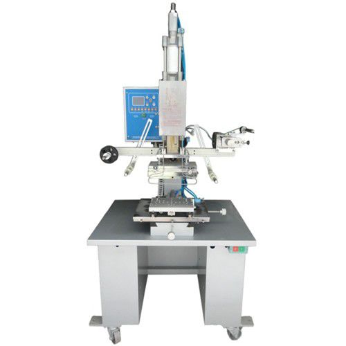 Máquina de dorado en caliente electroneumática -  2A/S - LC Printing Machine Factory Limited - para gran superficie de impresión / con alimentación automática / para cuero