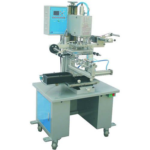 Máquina de dorado en caliente electroneumática - 6B - LC Printing Machine Factory Limited - para gran superficie de impresión / con alimentación automática / para cuero