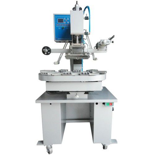 Máquina de dorado en caliente electroneumática - 2A/C - LC Printing Machine Factory Limited - para gran superficie de impresión / con alimentación automática / para cuero