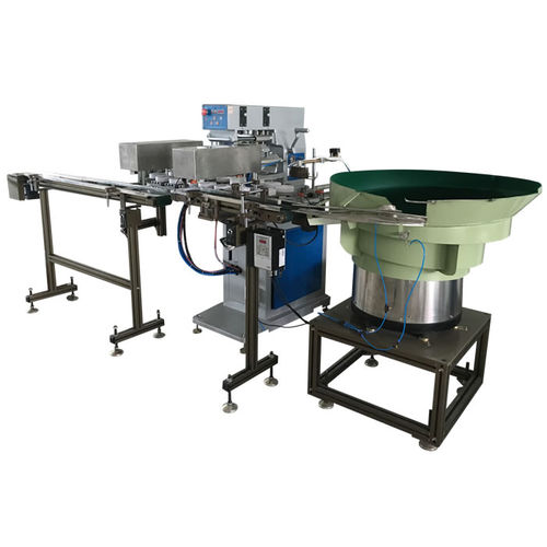 Máquina de tampografía de tintero cerrado - P2/C-C - LC Printing Machine Factory Limited - automática / de 2 colores / para la industria juguetera