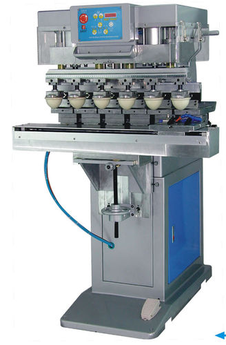 Máquina de tampografía de tintero abierto - S6/S - LC Printing Machine Factory Limited - de 5 colores