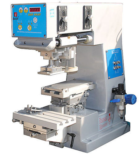 Máquina de tampografía de tintero abierto - Mini-TP-215T - LC Printing Machine Factory Limited - para la industria juguetera / para la industria cosmética / de alta velocidad