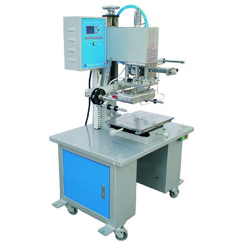 Máquina de dorado en caliente electroneumática - 2A series - LC Printing Machine Factory Limited - para gran superficie de impresión / con alimentación automática / para cuero