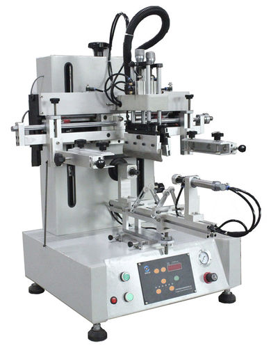 Máquina de serigrafia automática - MSP-2030NQ - LC Printing Machine Factory Limited - monocroma / de sobremesa / para productos cilíndricos
