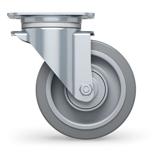 Ruedecilla giratoria - ALPHA - TENTE ® - con platino giratorio / con freno / industrial