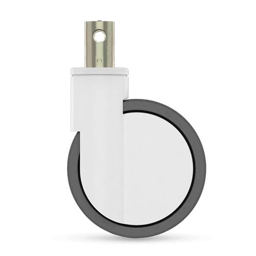 Ruedecilla giratoria - INTEGRAL  - TENTE ® - con vástago / para mueble / elástica