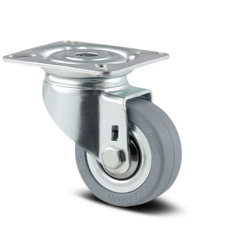 Ruedecilla giratoria - AGILA - TENTE ® - con platino giratorio / doble / altas cargas