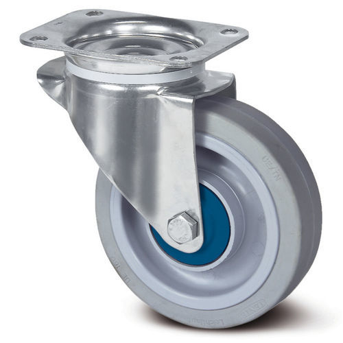 Ruedecilla giratoria - Alpha stainless - TENTE ® - con platino giratorio / doble / antihuellas