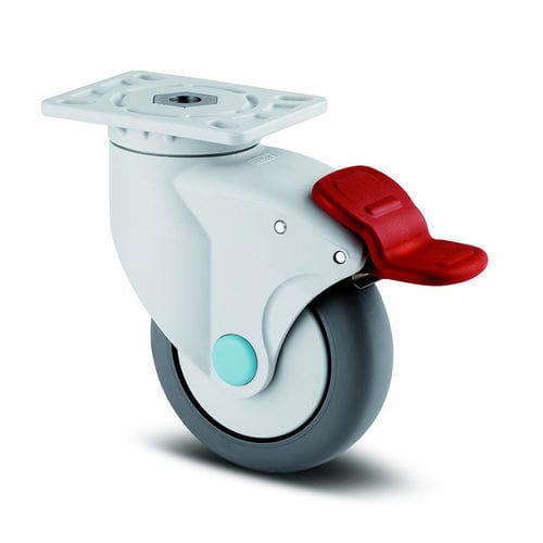 Ruedecilla giratoria - Galea - TENTE ® - con platino giratorio / doble / antihuellas