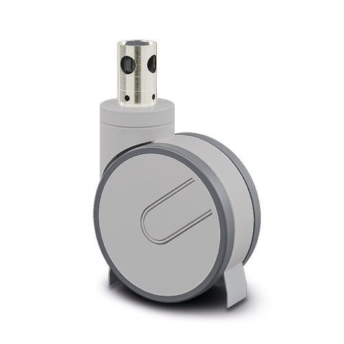 Ruedecilla giratoria - 3946UAP150R36-32S30 - TENTE ® - con platino giratorio / de poliamida / de poliuretano