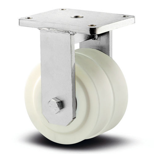 Ruedecilla giratoria - Omikron twin - TENTE ® - con platino giratorio / de poliuretano / de hierro fundido