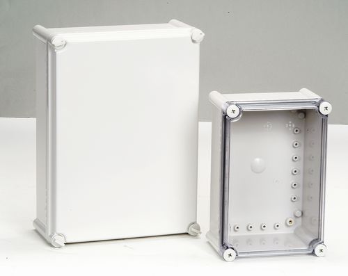 Caja de dimensión mediana - S series - BOXCO Inc. - de pared / rectangular / de ABS