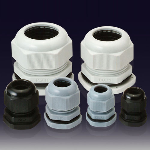 Prensaestopas de poliamida - PG-L series - BOXCO Inc. - IP66 / roscado / recto